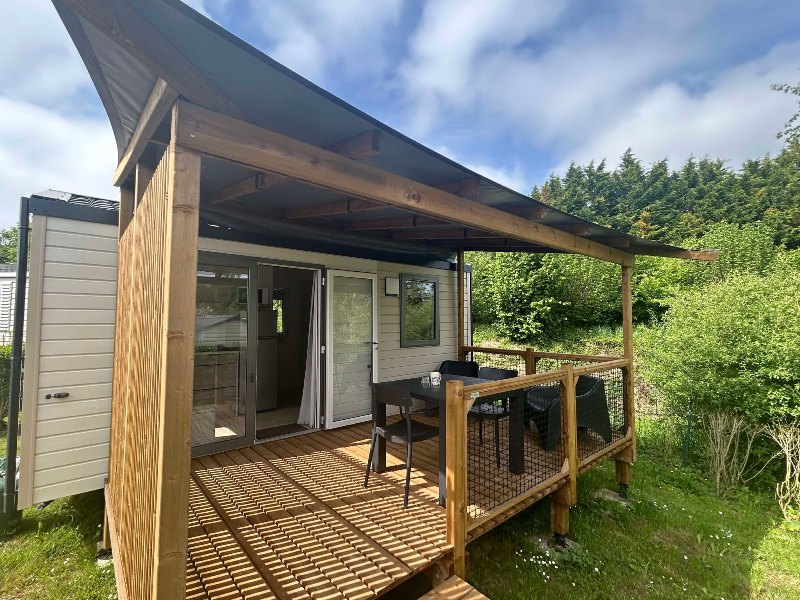 Mobil-home 1 chambre avec terrasse couverte